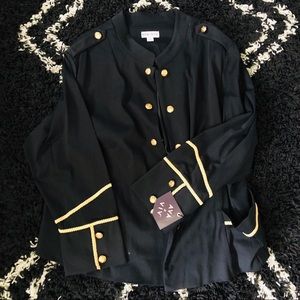Ava + Viv Military Blazer (Plus Size)